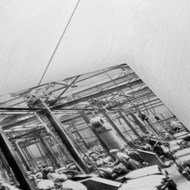 Women making high explosive shells, 1918 by English Photographer