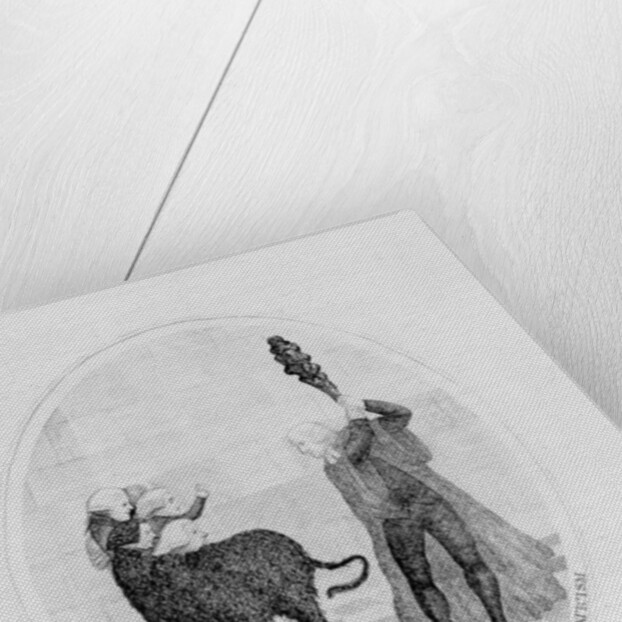 The Modern Hercules destroying the Hydra of Fanatacism, 1789 by John Kay