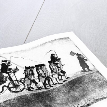 A Whim or a visit to the Mud Bridge, 1786 by John Kay