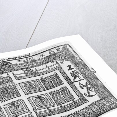 The maner of watering with a pumpe in a tubbe by Thomas Hill