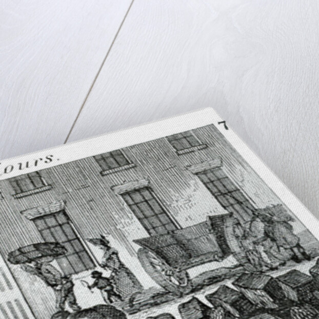 Paviours, 1823 by English School