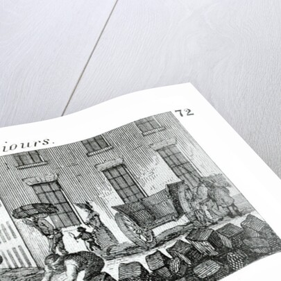 Paviours, 1823 by English School