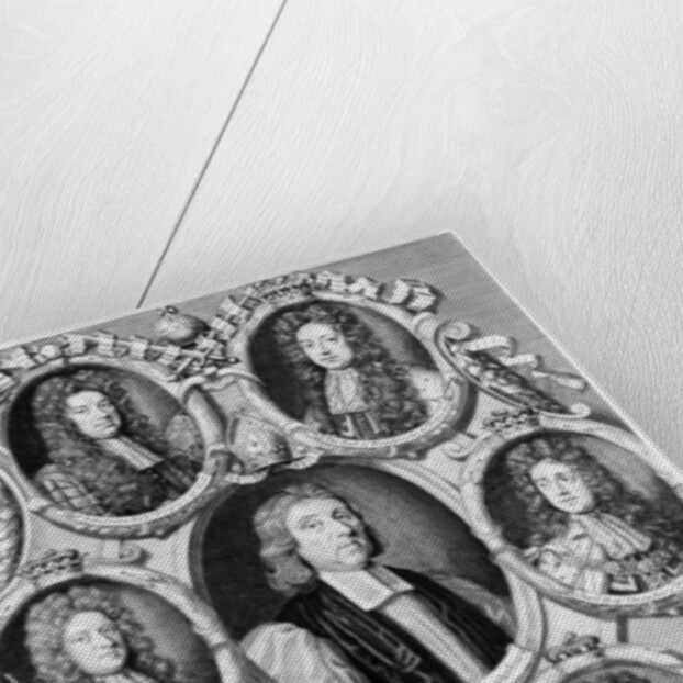 The Lord Justices of England, 1695 by Robert White