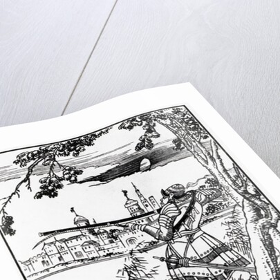 Napoleon going to be killed by assassins by Japanese School