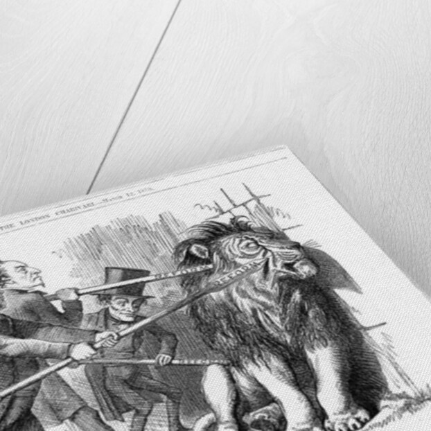 Who will rouse him? 1859 by John Tenniel