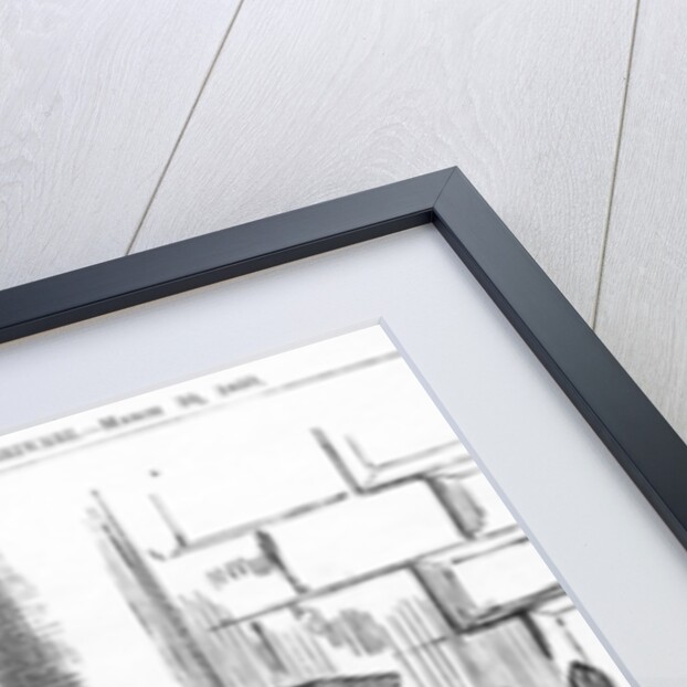 The Old News Boy, 1860 by English School