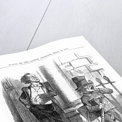 The Old News Boy, 1860 by English School