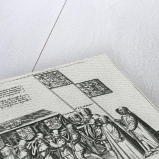 The funeral cortege of Sir Philip Sidney on the way to St. Paul's Cathedral, 1587 by Theodor de Bry