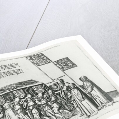 The funeral cortege of Sir Philip Sidney on the way to St. Paul's Cathedral, 1587 by Theodor de Bry