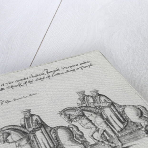 Funeral Cortege of Sir Philip Sidney on the way to St. Paul's Cathedral, 1587 by Theodor de Bry