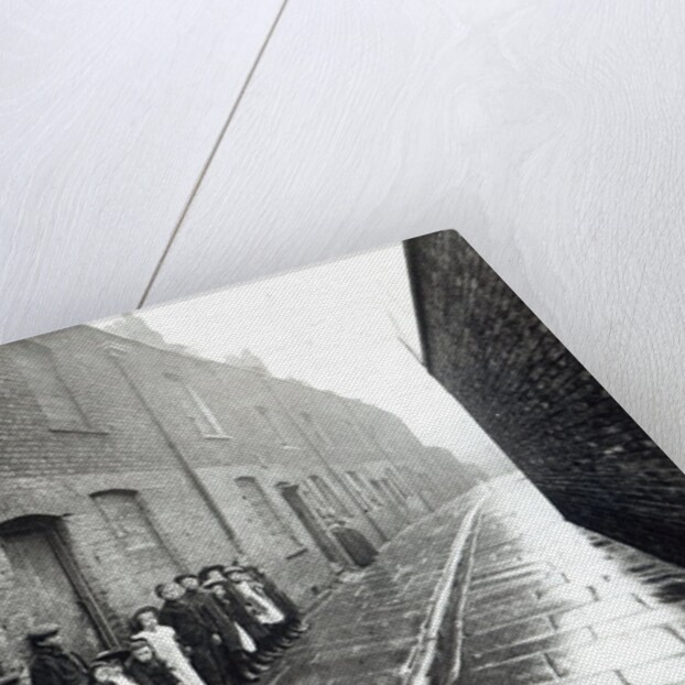 London Slums, c.1900 by English Photographer