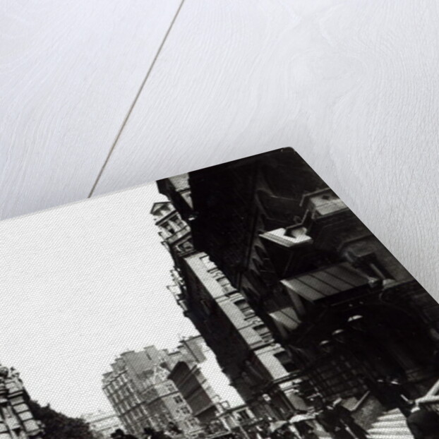 Victoria Street, London, c.1890 by English Photographer