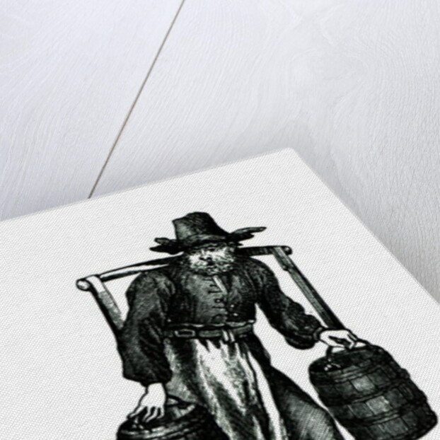 A Water Carrier by English School