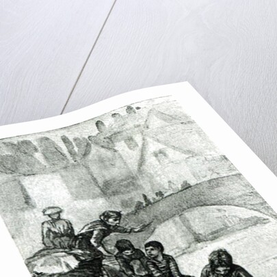 Fetching Water from the River from 'London Street Arabs' by Dorothy Tennant, 1890 by Dorothy nee Tennant Stanley