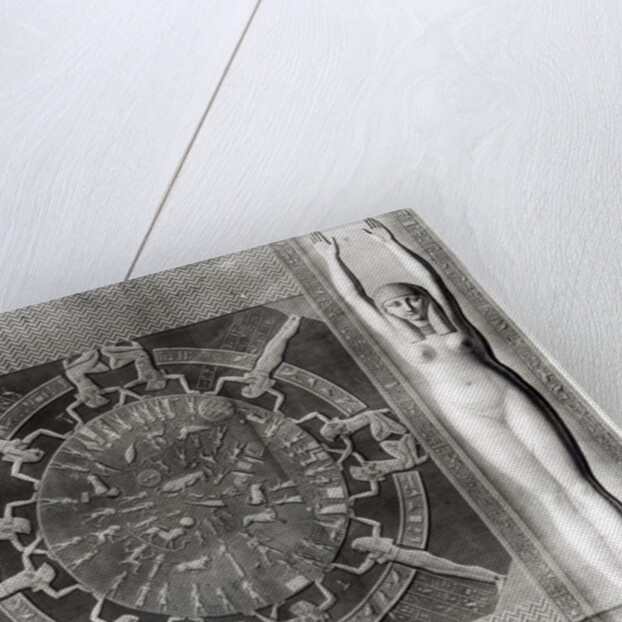 Dendera Zodiac, engraved in 1802 by Dominique Vivant Denon (after)