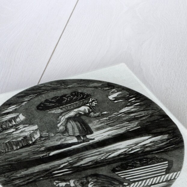 Women at Work in a Coal Mine by English School