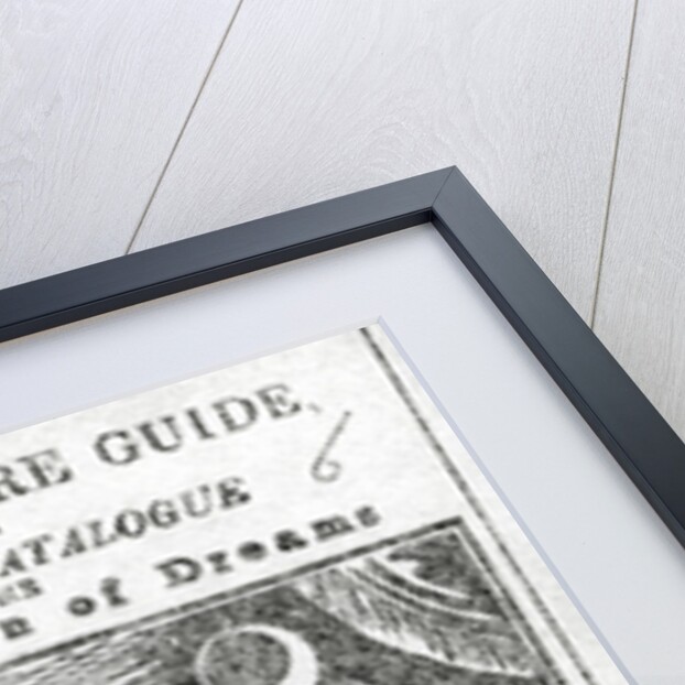 The Dreamer's Sure Guide, 1876 by English School