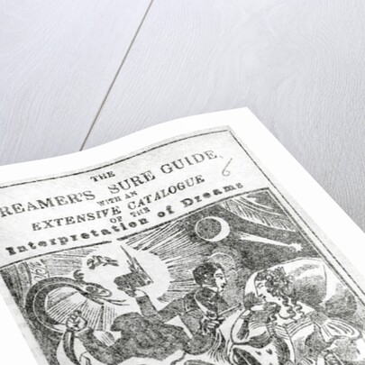 The Dreamer's Sure Guide, 1876 by English School