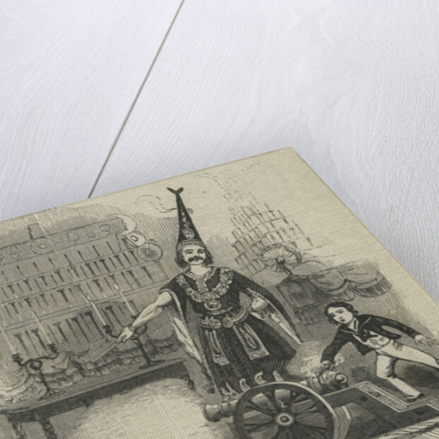 Monsieur Philippe at the Strand Theatre, 1845 by English School