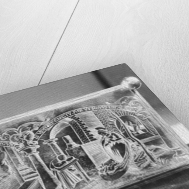 St Bernard's mother dreams she is giving birth to a dog and St Bernard dreams of the Nativity by Urs Graf