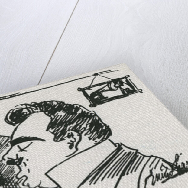 Caruso making his first gramophone recording, 1902 by Enrico Caruso