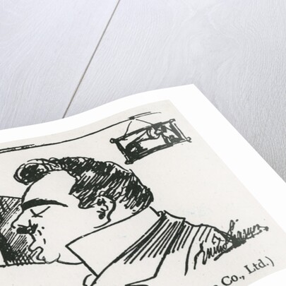 Caruso making his first gramophone recording, 1902 by Enrico Caruso