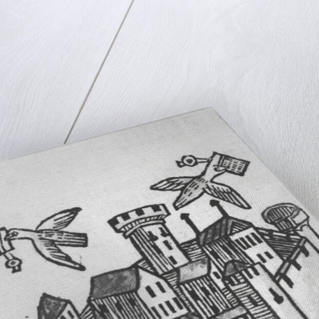 Pigeon Post, 1481 by German School