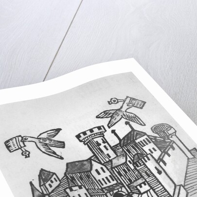 Pigeon Post, 1481 by German School