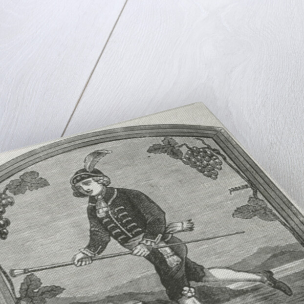 The Running Footman inn sign by Anonymous