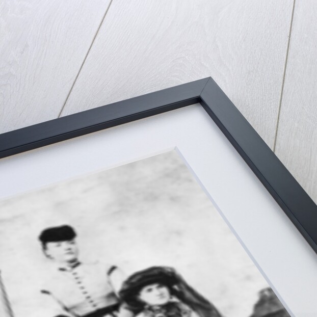 Lucy Walker with family and Swiss guide, 1864 by Anonymous