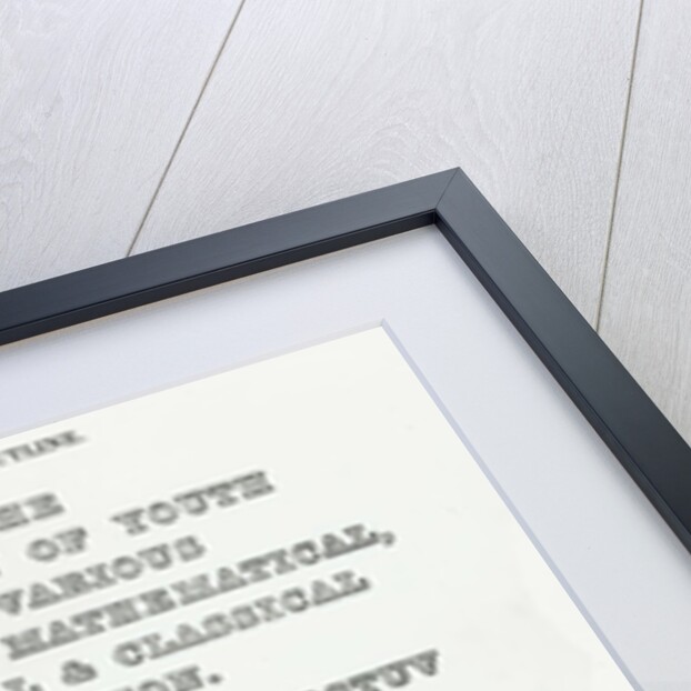 Specimen typefaces by English School