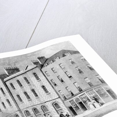 Giltspur Street Compter, 1831 by Thomas Hosmer (after) Shepherd