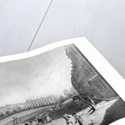 View of Bloomsbury Square, 1787 by Edward Dayes