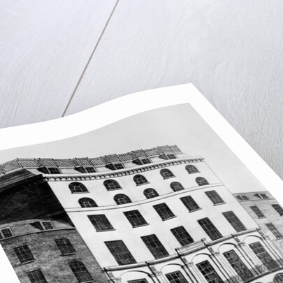 A View of the Commercial Hotel, 1802 by English School