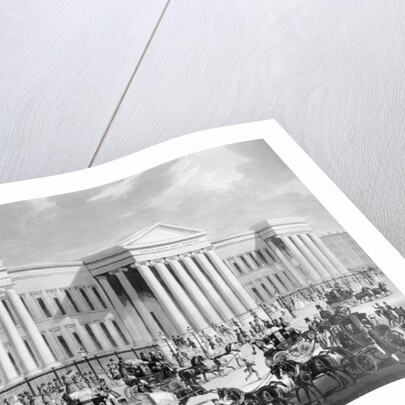 The General Post Office, 1830 by James (after) Pollard