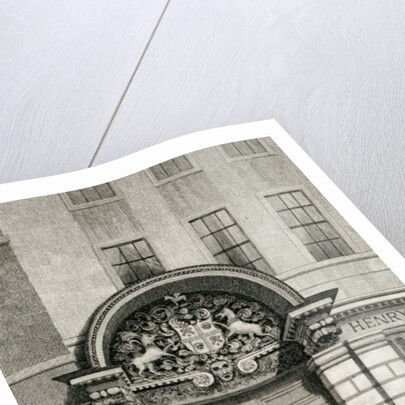 Barber Surgeon's Hall, Monkwell Street, 1830 by Thomas Hosmer Shepherd