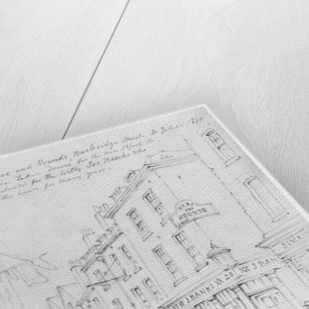 The Old Hare and Hounds, Buckridge Street, St Giles in1818 by English School