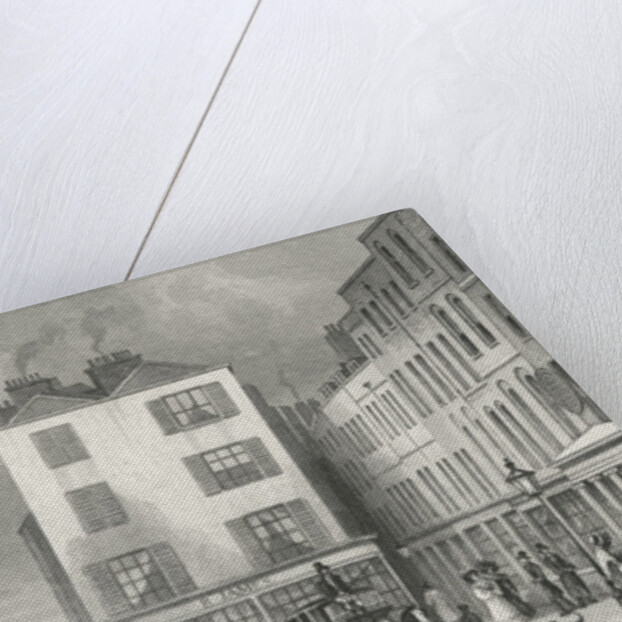 Middle Row Holborn, 1830 by Thomas Hosmer (after) Shepherd