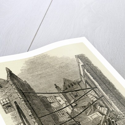 Houses in Middle-Row Holborn, 1846 by English School