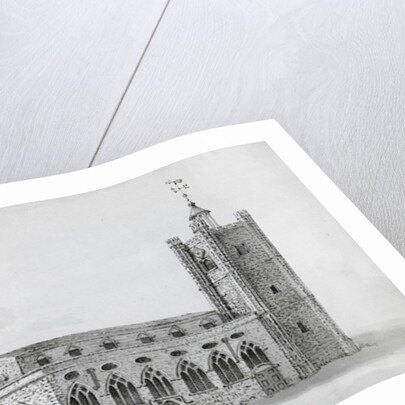 Old St Giles's church, c.1718 by John Thomas Smith