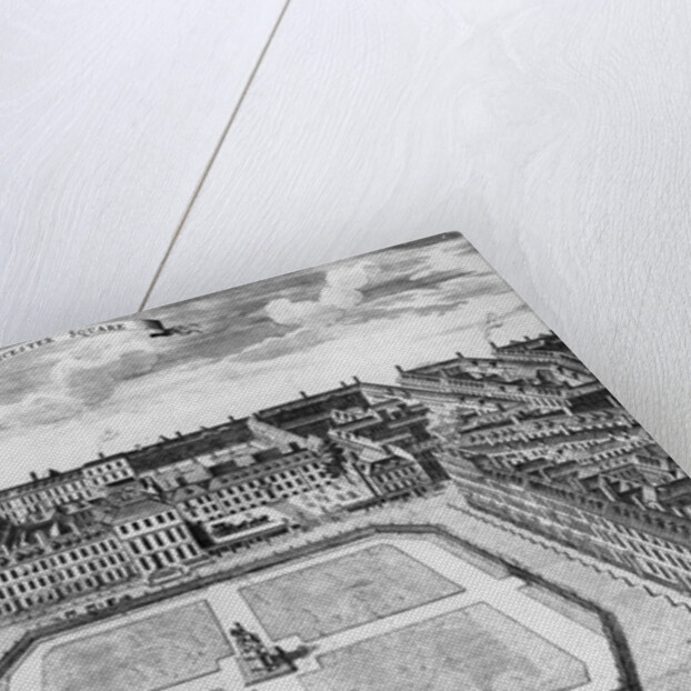 Leicester Square, 1754 by Sutton Nicholls