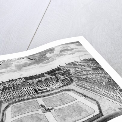 Leicester Square, 1754 by Sutton Nicholls
