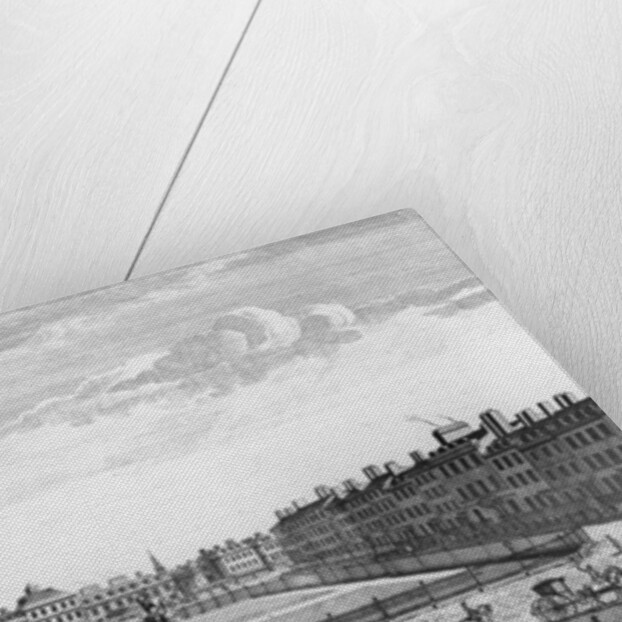 View of Leiceter Square London, 1753 by John Bowles