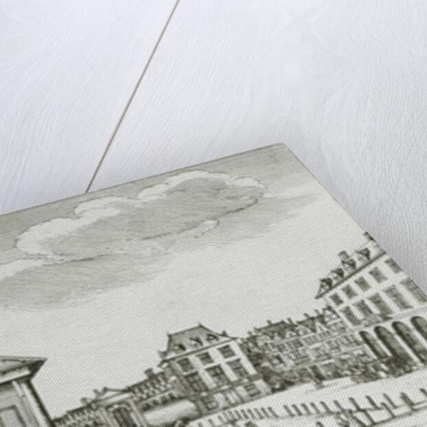 Piazza in Covent Garden, 1640 by Wenceslaus Hollar