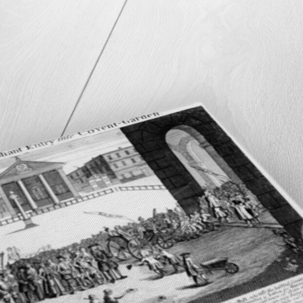 Rich's Glory or his Triumphant Entry into Covent-Garden, 1732 by English School