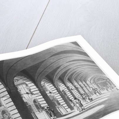 Piazza, Covent Garden, 1796 by Thomas Malton Jnr.