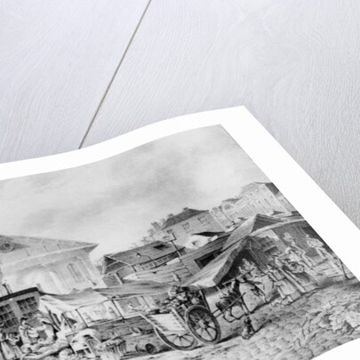 Covent Garden market, 1824 by David Barber