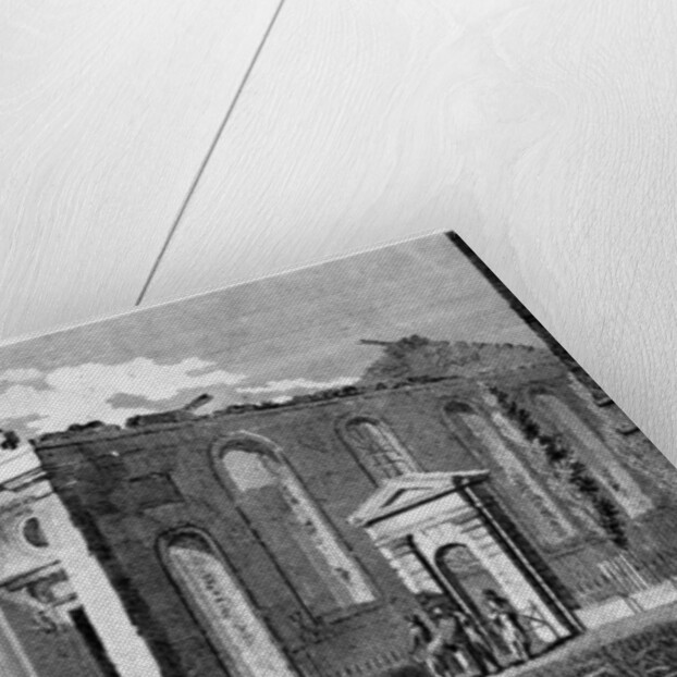 Ruins of St Paul Covent Garden, 1795 by Edward (after) Dayes