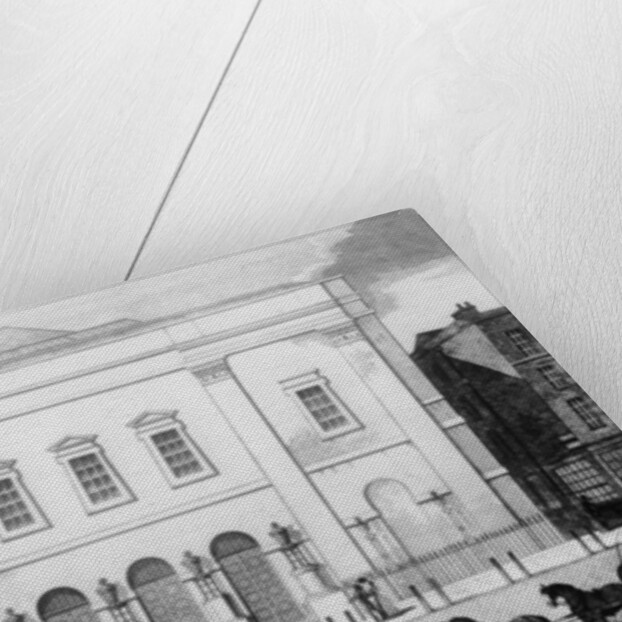 Front View of the Theatre Royal Drury Lane, 1812 by English School