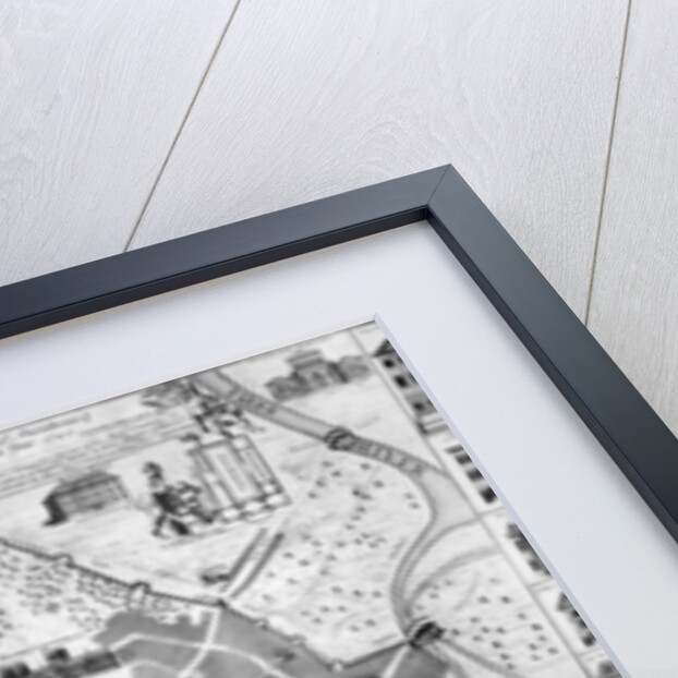 A New and Exact Plan of the City of York, 1748 by English School